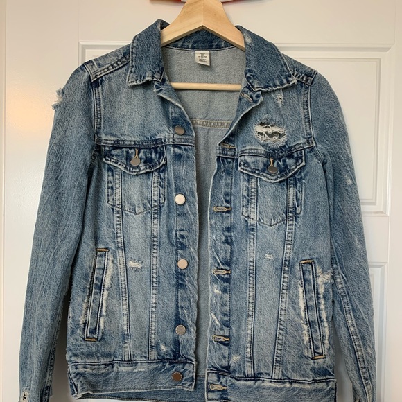 Blue Washed Denim Jacket!! - Picture 1 of 2